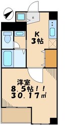 カラーズガーデン桜上水の物件間取画像